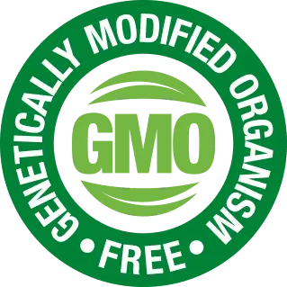 Genetically modified organism free badge